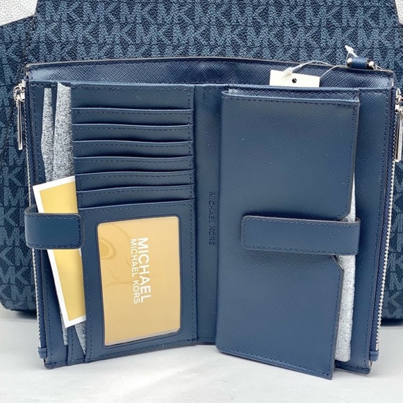 Michael Kors DoubleZip Wallet
Wristlet Navy - Picture 3 of 14